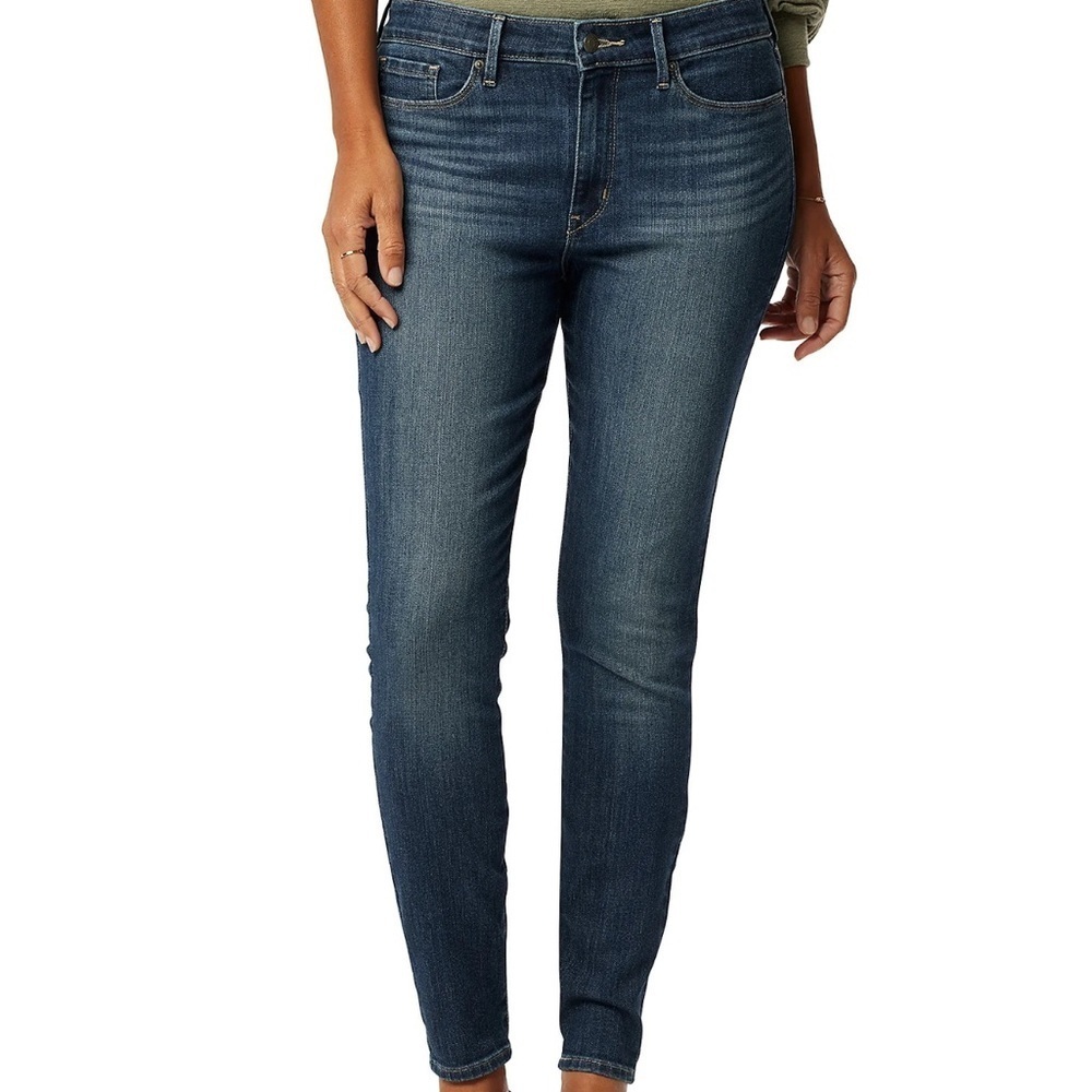 Signature by Levi Strauss | Mid Rise Boyfriend Jeans with Stretch | Sz 12